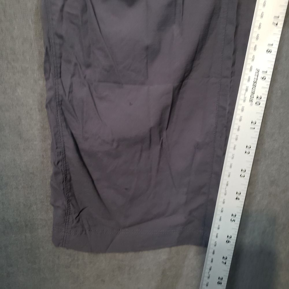 L.L. Bean Cargo Pants Womens 14 Pet Gray Hiking Outdoor Stretch 300438 - Picture 7 of 10